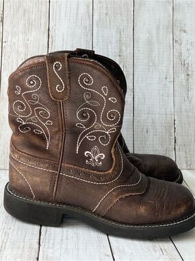 Justin Gypsy L9808 Brown Leather Western Cowboy Boots Women’s 10B